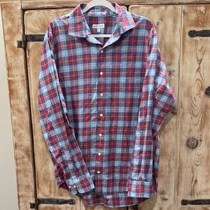 Peter Millar Plaid Button-Down Shirt